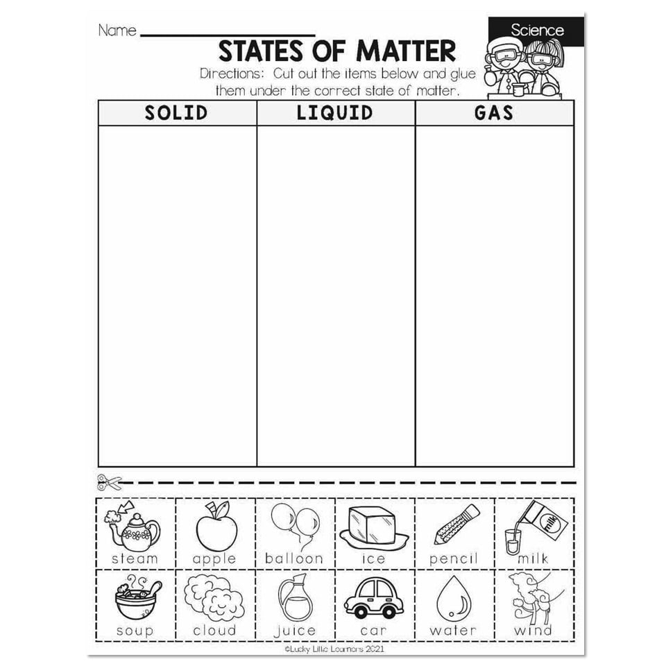 Free Matter Worksheet 2nd Grade Download Free Matter Worksheet 2nd Grade Png Images Free Worksheets On Clipart Library