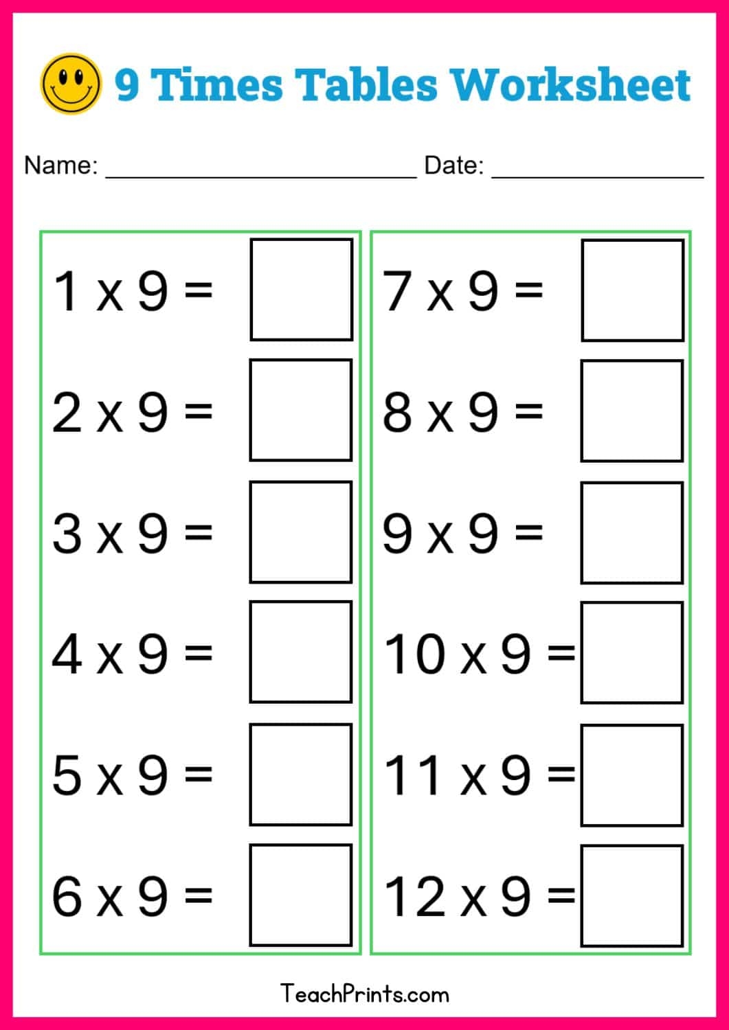 Free Printable 3.Oa.9 Worksheets