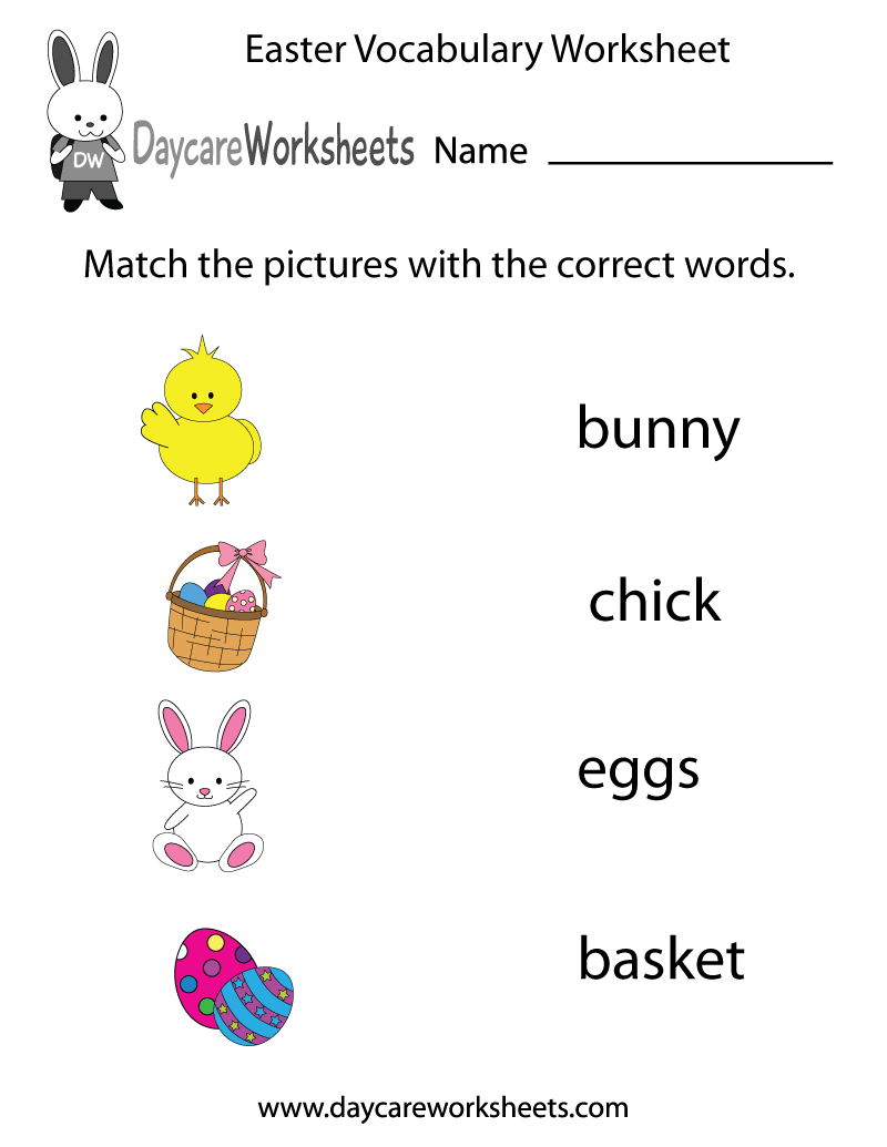 Preschool Easter Free Printables