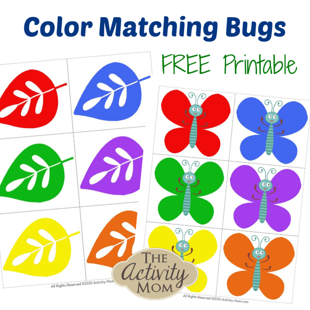 Preschool Insect Theme Printables Free