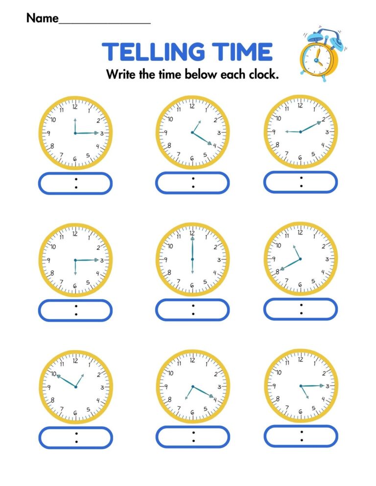 Free Printable 2nd Grade Math Worksheet Templates Canva