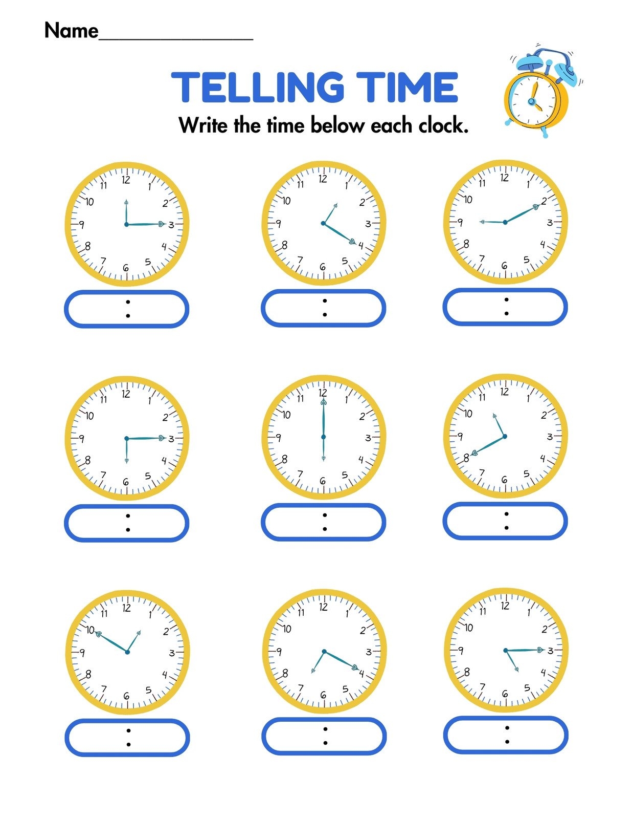 Free Printable 2nd Grade Math Worksheet Templates Canva