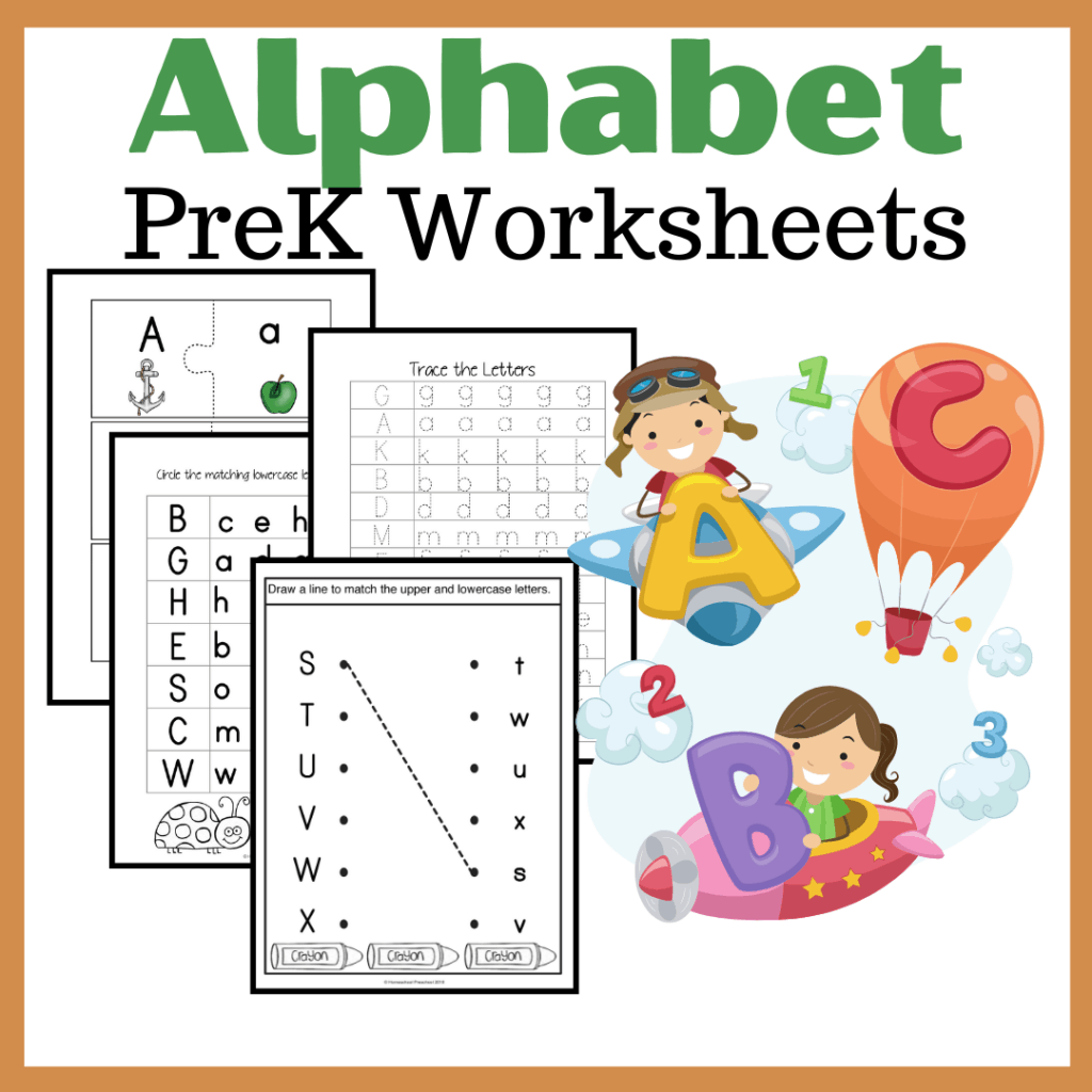 Free Preschool Alphabet Printables