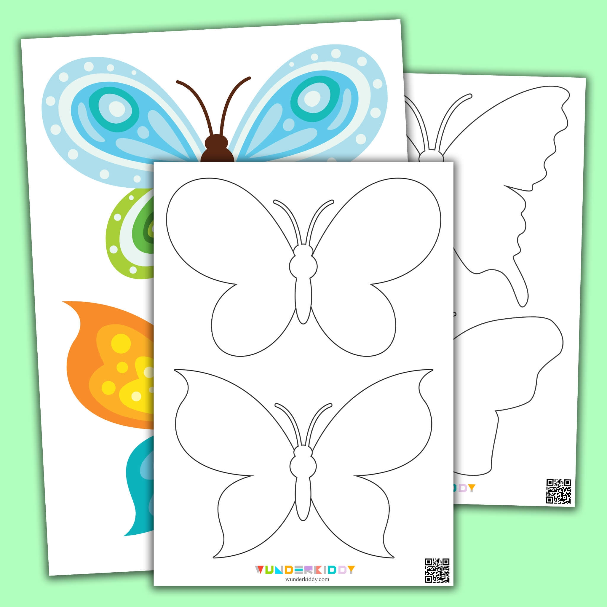 Free Printable Butterfly Templates For Preschool Craft Ideas Free Printable Butterfly Templates For Preschool Craft Ideas