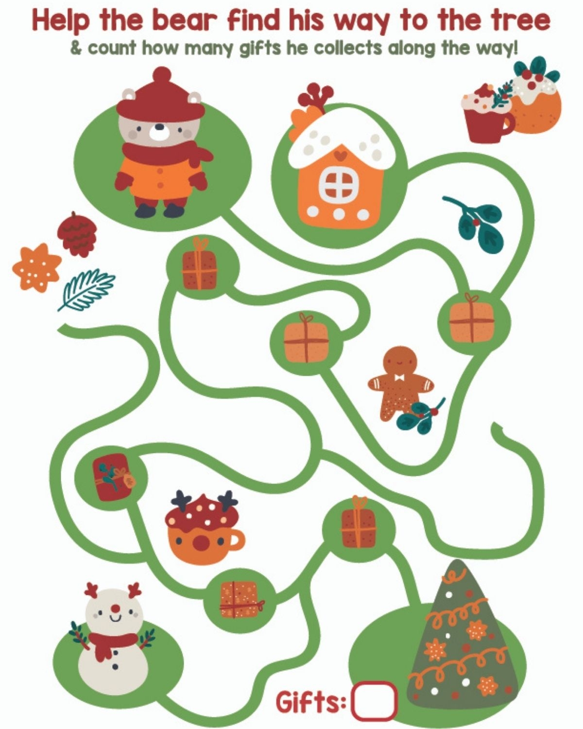 Free Printable Christmas Activities For Preschoolers Free Printable Christmas Activities For Preschoolers