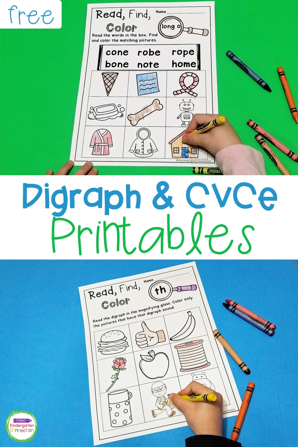 Free Printable Digraph And CVCe Activities Free Printable Digraph And CVCe Activities