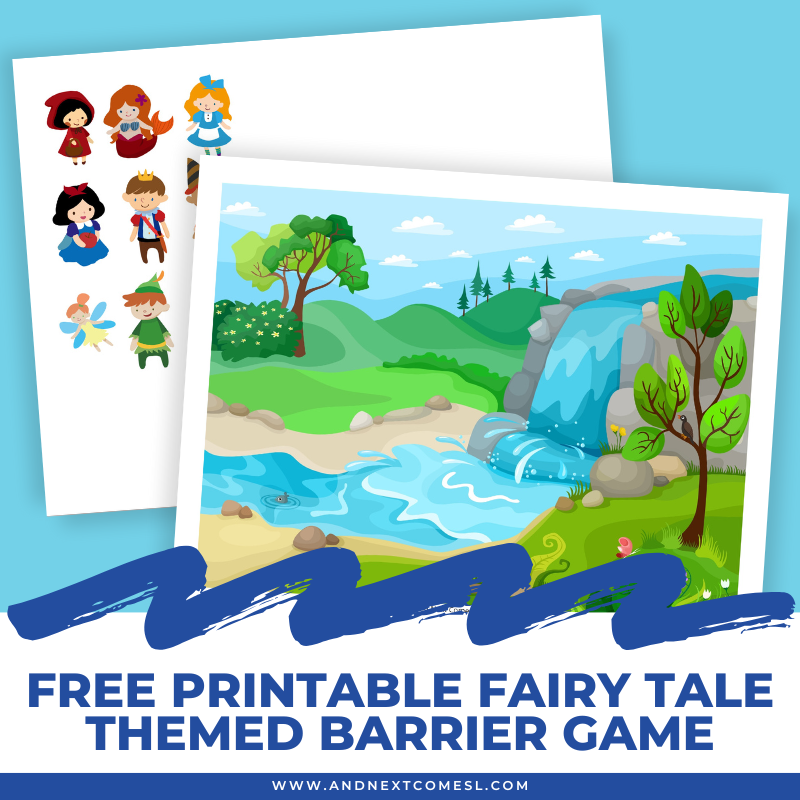 Free Printable Fairy Tale Barrier Game For Speech Therapy And Next Comes L Hyperlexia Resources Free Printable Fairy Tale Barrier Game For Speech Therapy And Next Comes L Hyperlexia Resources