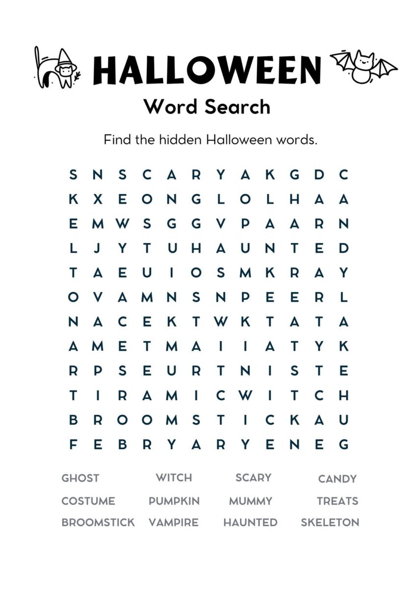 Free Printable Halloween Worksheet Templates To Edit Canva