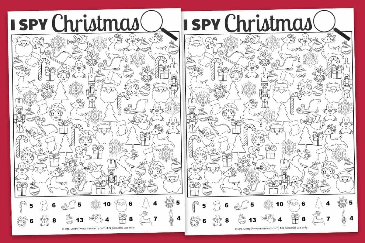 Fun Christmas Printable Worksheets