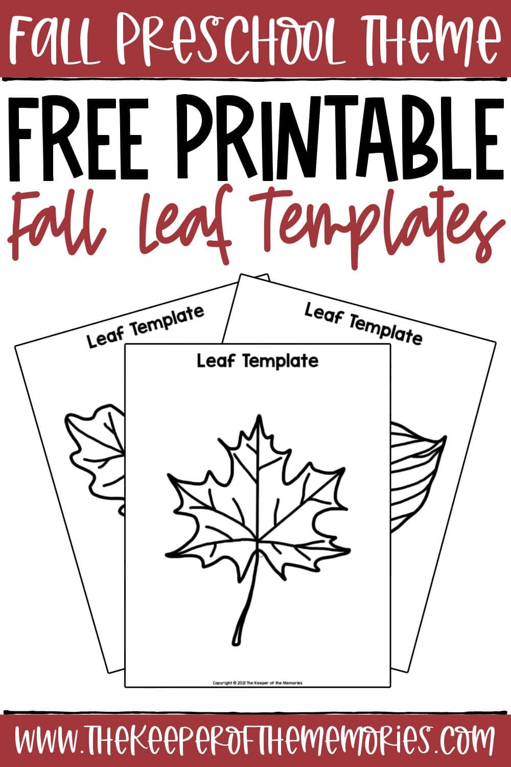 Free Printable Leaf Template The Keeper Of The Memories Free Printable Leaf Template The Keeper Of The Memories