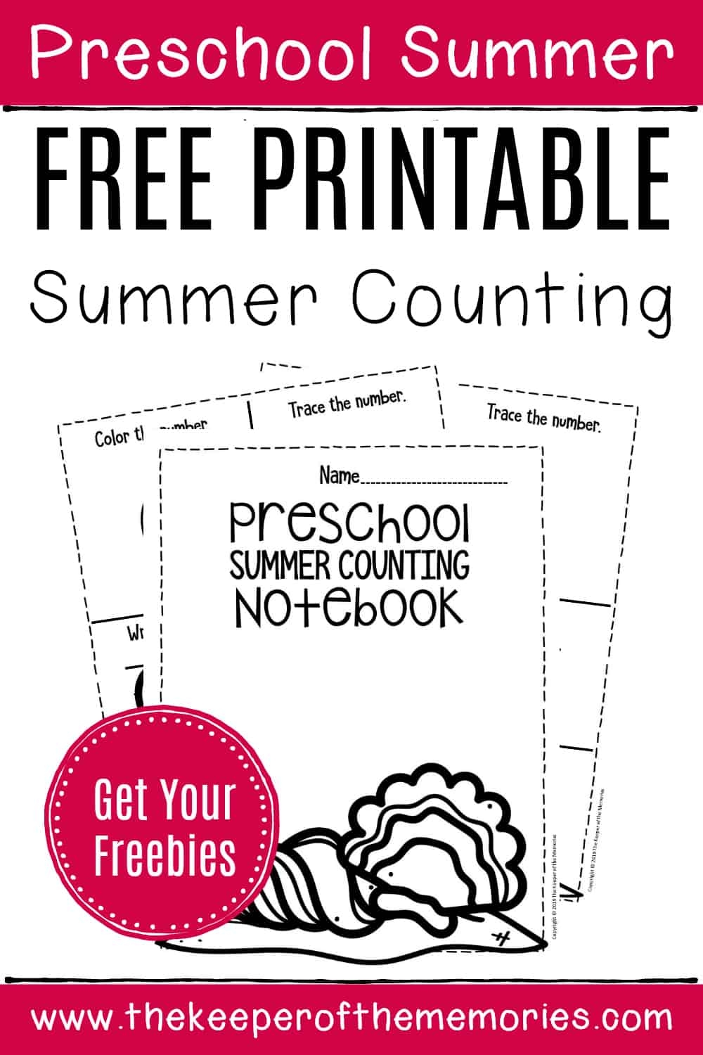 Free Printable Numbers Summer Preschool Worksheets The Keeper Of The Memories Free Printable Numbers Summer Preschool Worksheets The Keeper Of The Memories