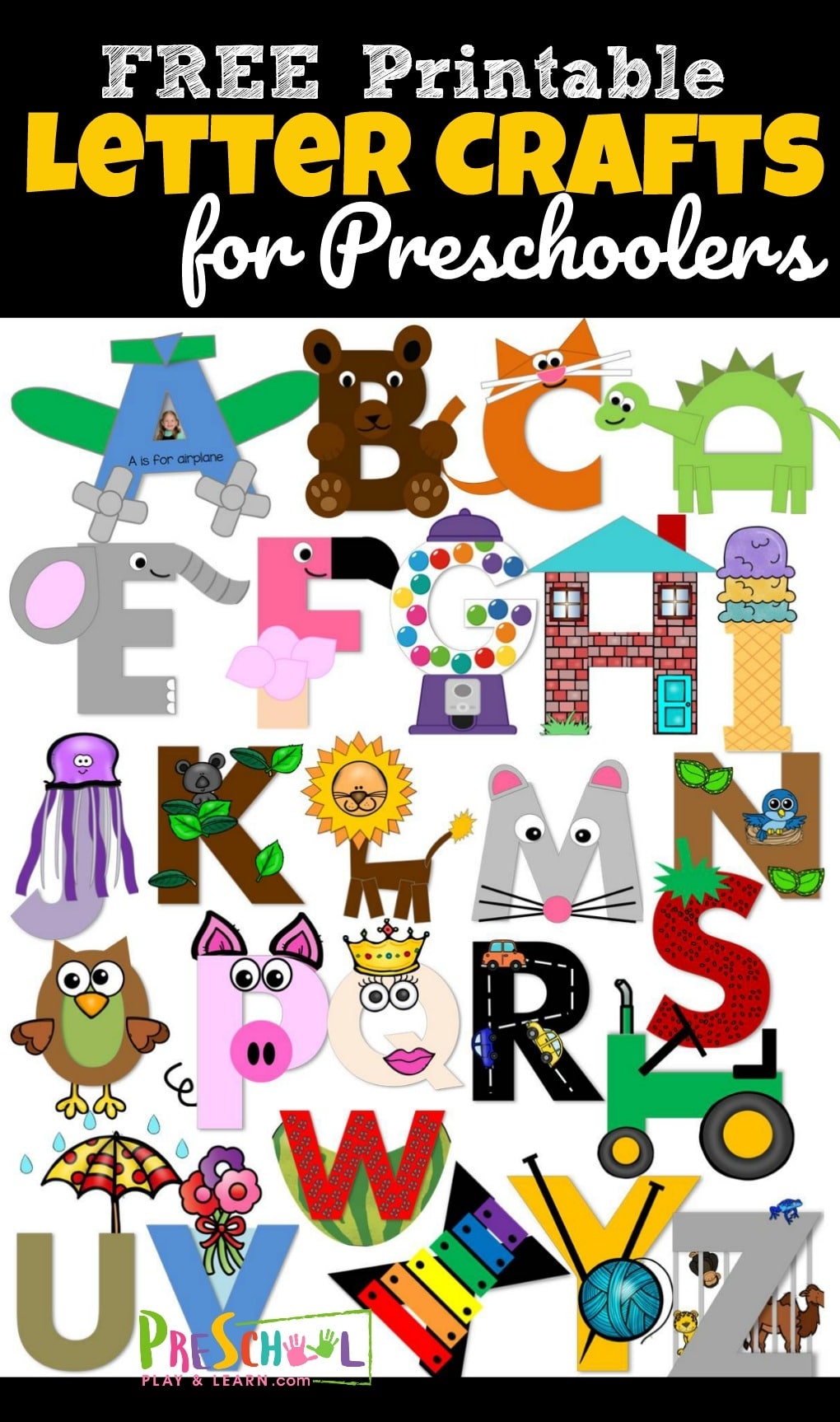 Printable Alphabets Preschool Printable Alphabets Preschool
