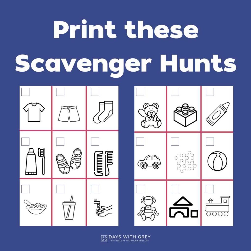 FREE Printable Scavenger Hunts Days With Grey FREE Printable Scavenger Hunts Days With Grey