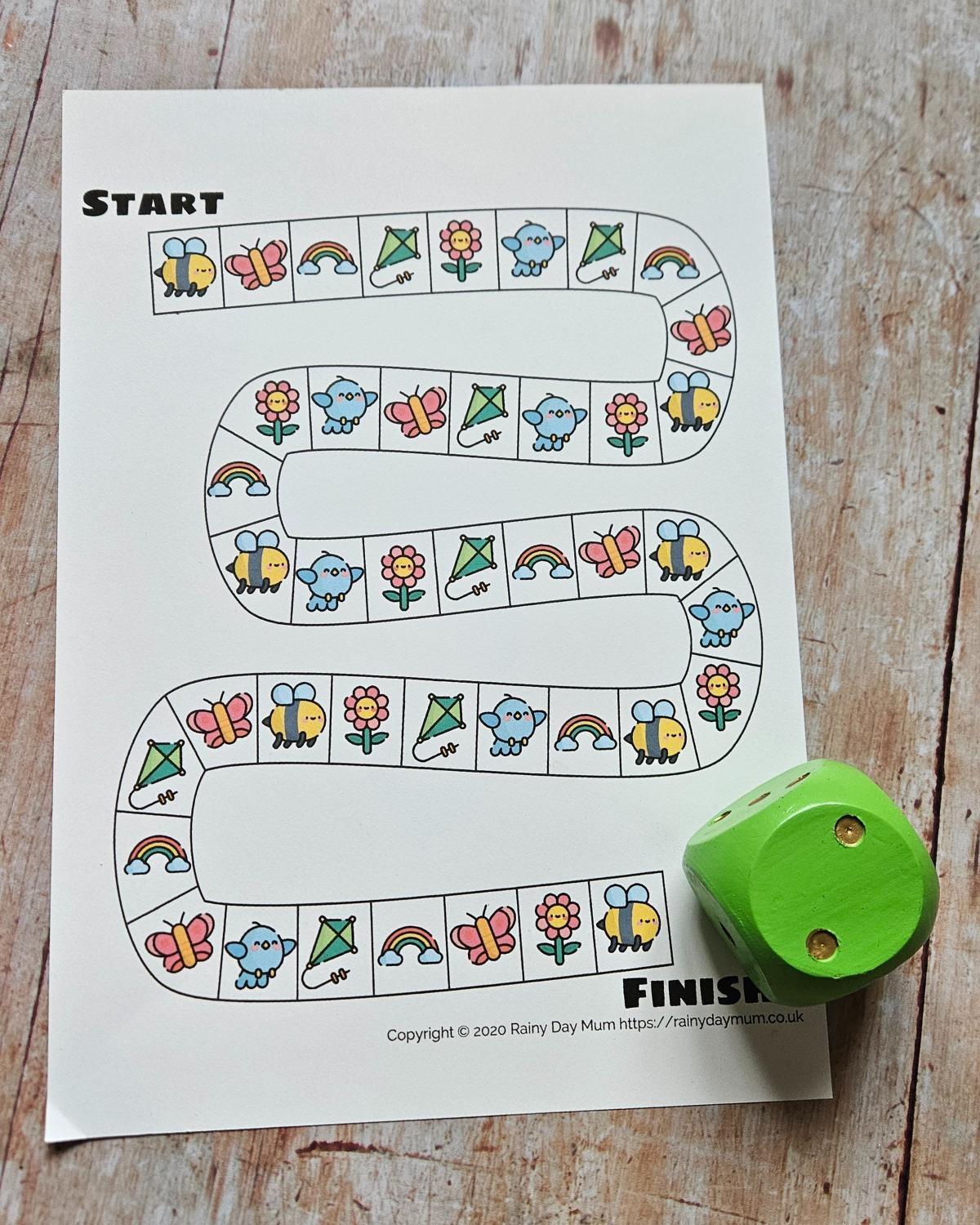 Preschool Games Printable