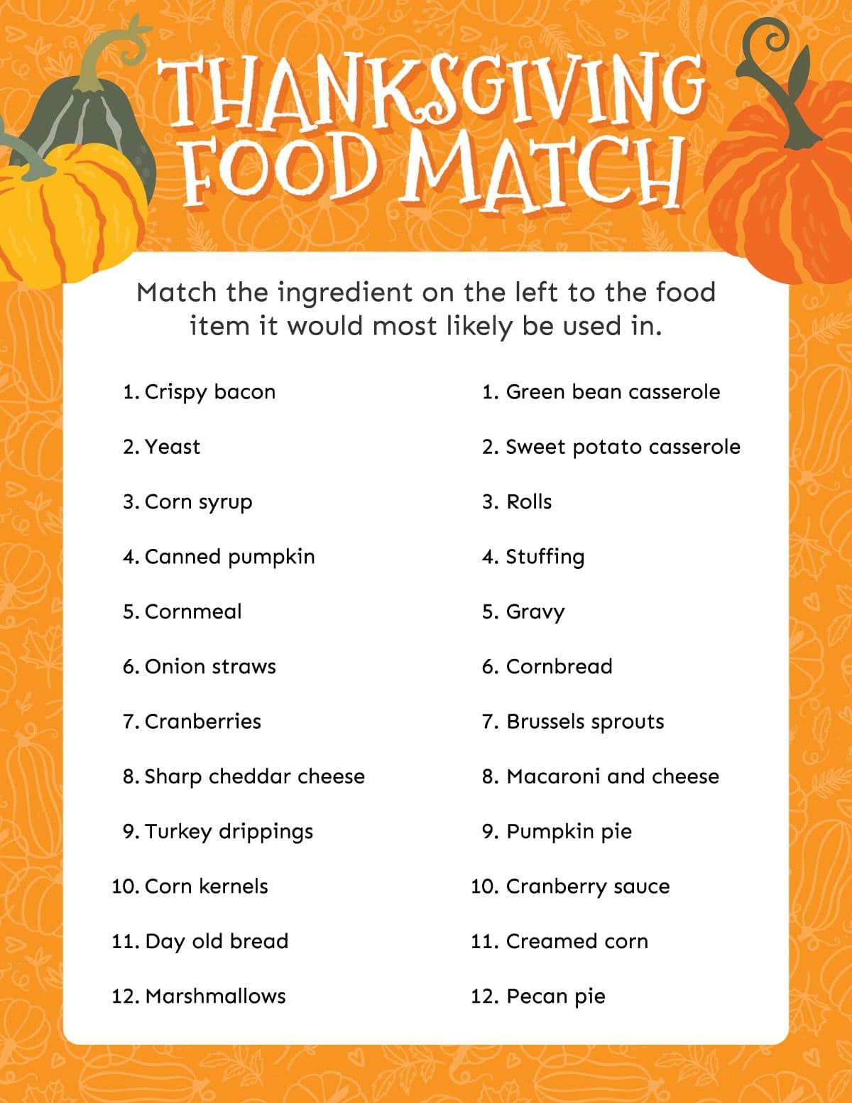 Free Printable Thanksgiving Play For Preschoolers