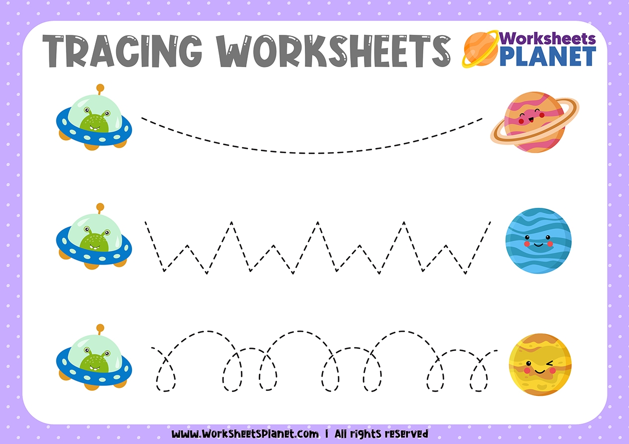 Printable Tracing Worksheets Free