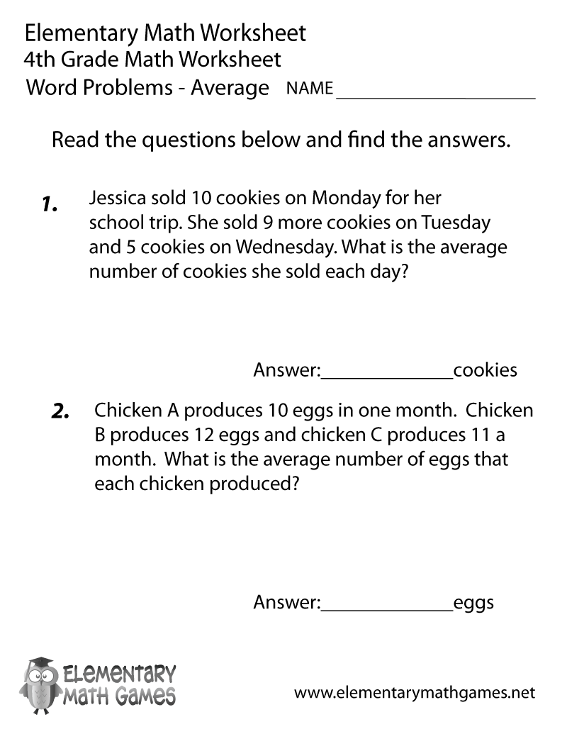 Free School Worksheets 4th Grade Free School Worksheets 4th Grade