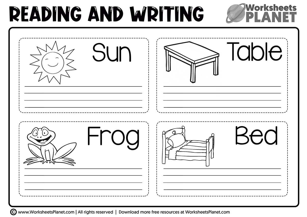 Free Printable Worksheets For Kindergarten Free Printable Worksheets For Kindergarten