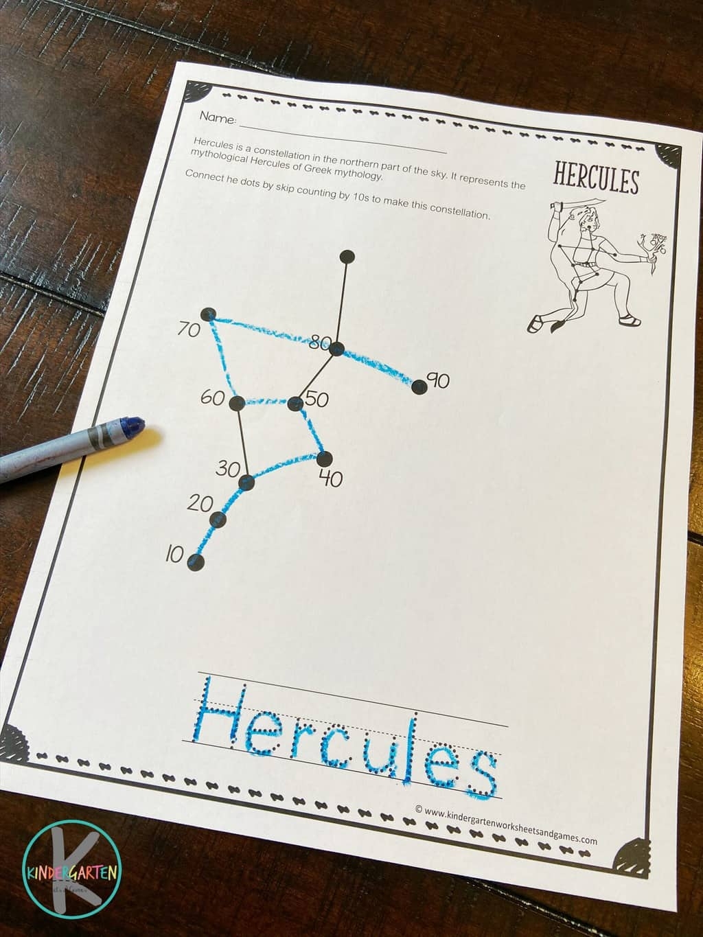FREE Skip Counting Constellations Worksheets FREE Skip Counting Constellations Worksheets