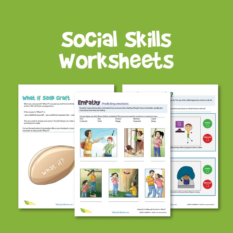 Free Social Skills Worksheets Free Social Skills Worksheets