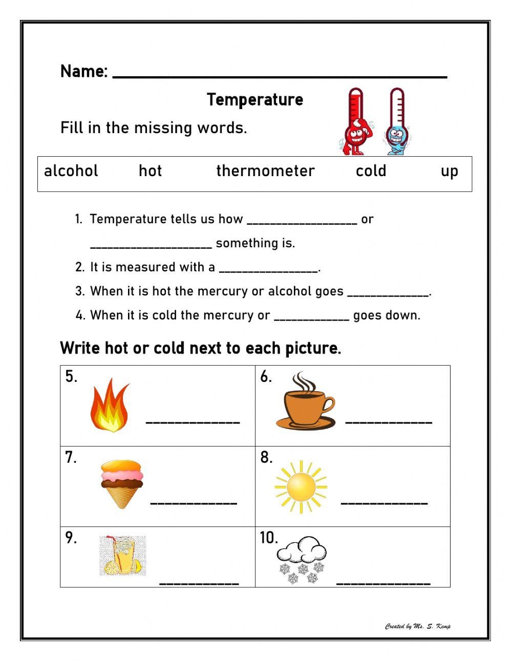 Free Telling Temperature Worksheet Grade 2 Download Free Telling Temperature Worksheet Grade 2 Png Images Free Worksheets On Clipart Library
