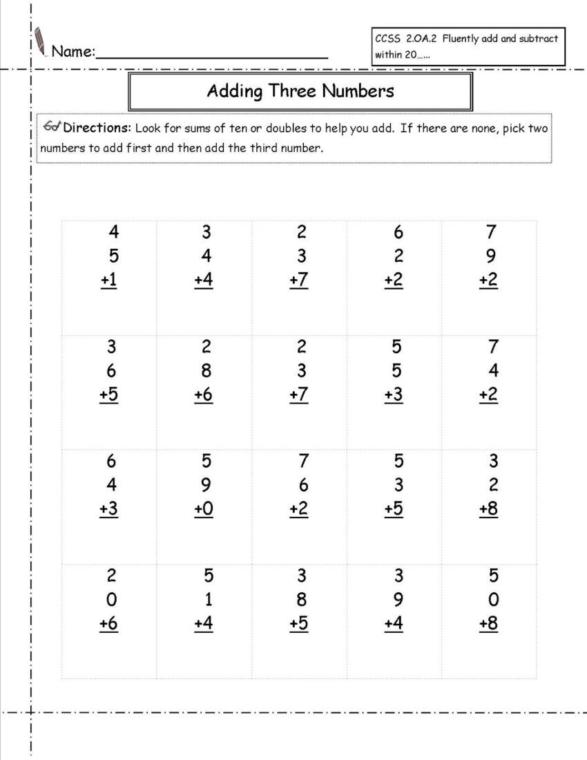 Fun AAA Math Worksheets Activity Shelter Worksheets Library