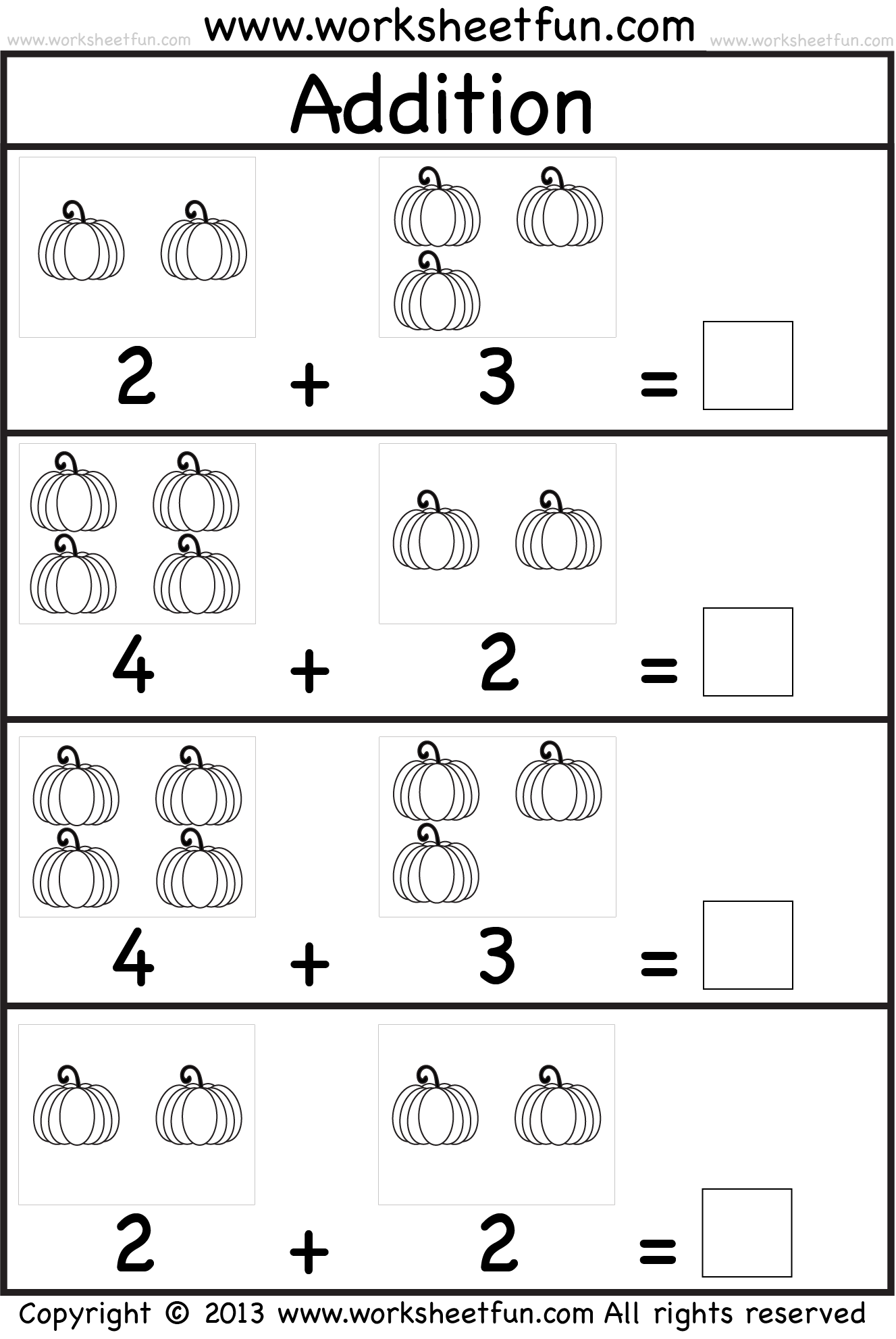 Fun Addition Practice For Kindergarten MySchoolsMath Worksheets Library Fun Addition Practice For Kindergarten MySchoolsMath Worksheets Library