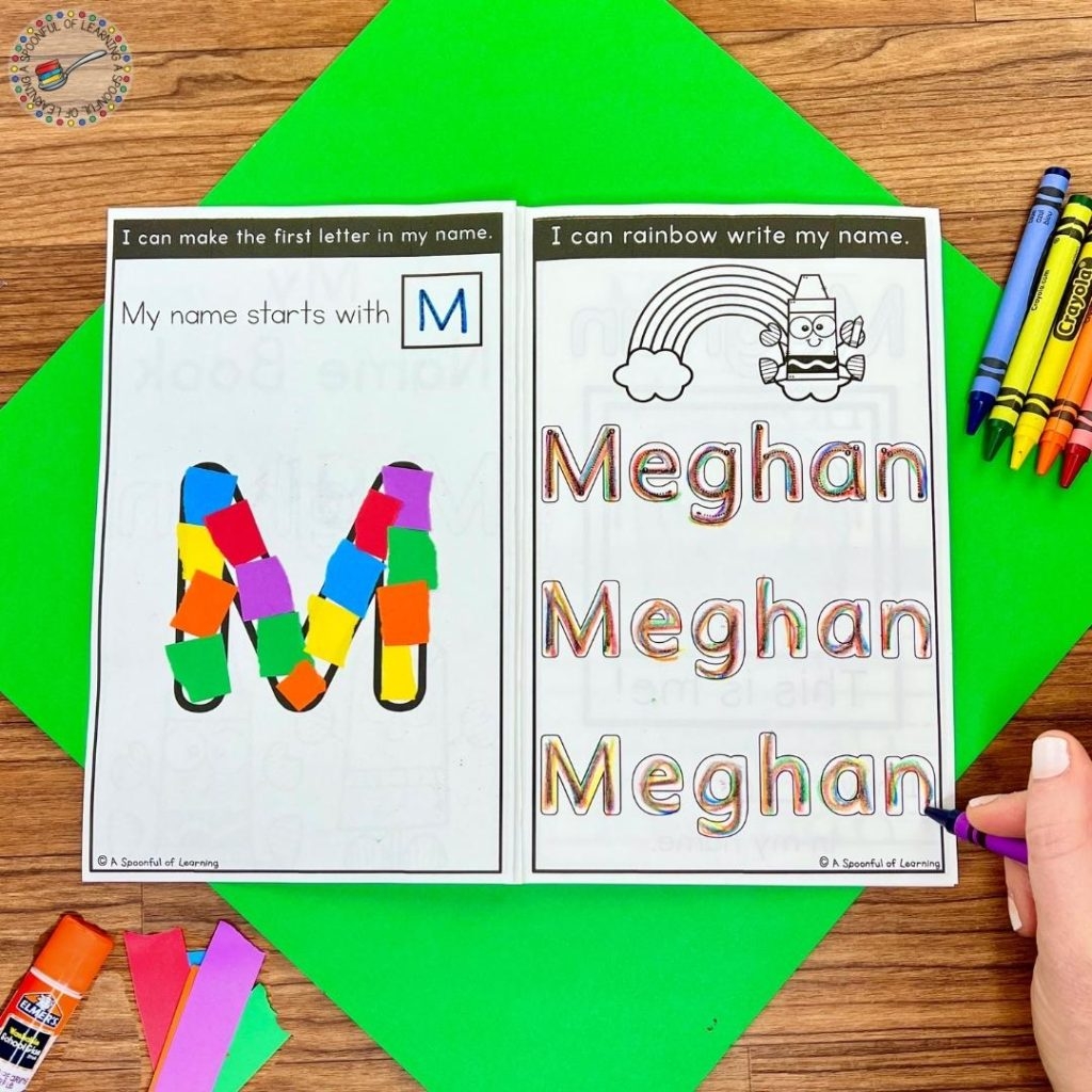 Printable Name Practice For Preschoolers Printable Name Practice For Preschoolers