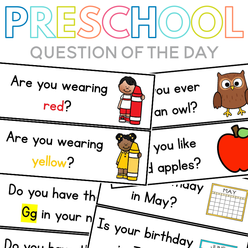 Fun Preschool Question Of The Day A Guide For Pre K Teachers And Parents Sarah Chesworth Fun Preschool Question Of The Day A Guide For Pre K Teachers And Parents Sarah Chesworth