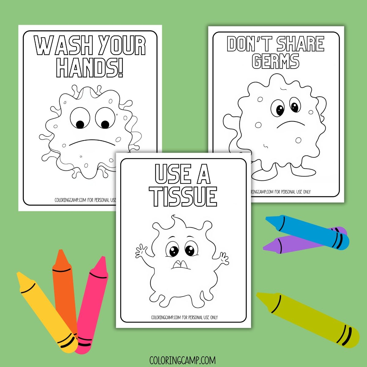 Germs Coloring Pages Www coloringcamp
