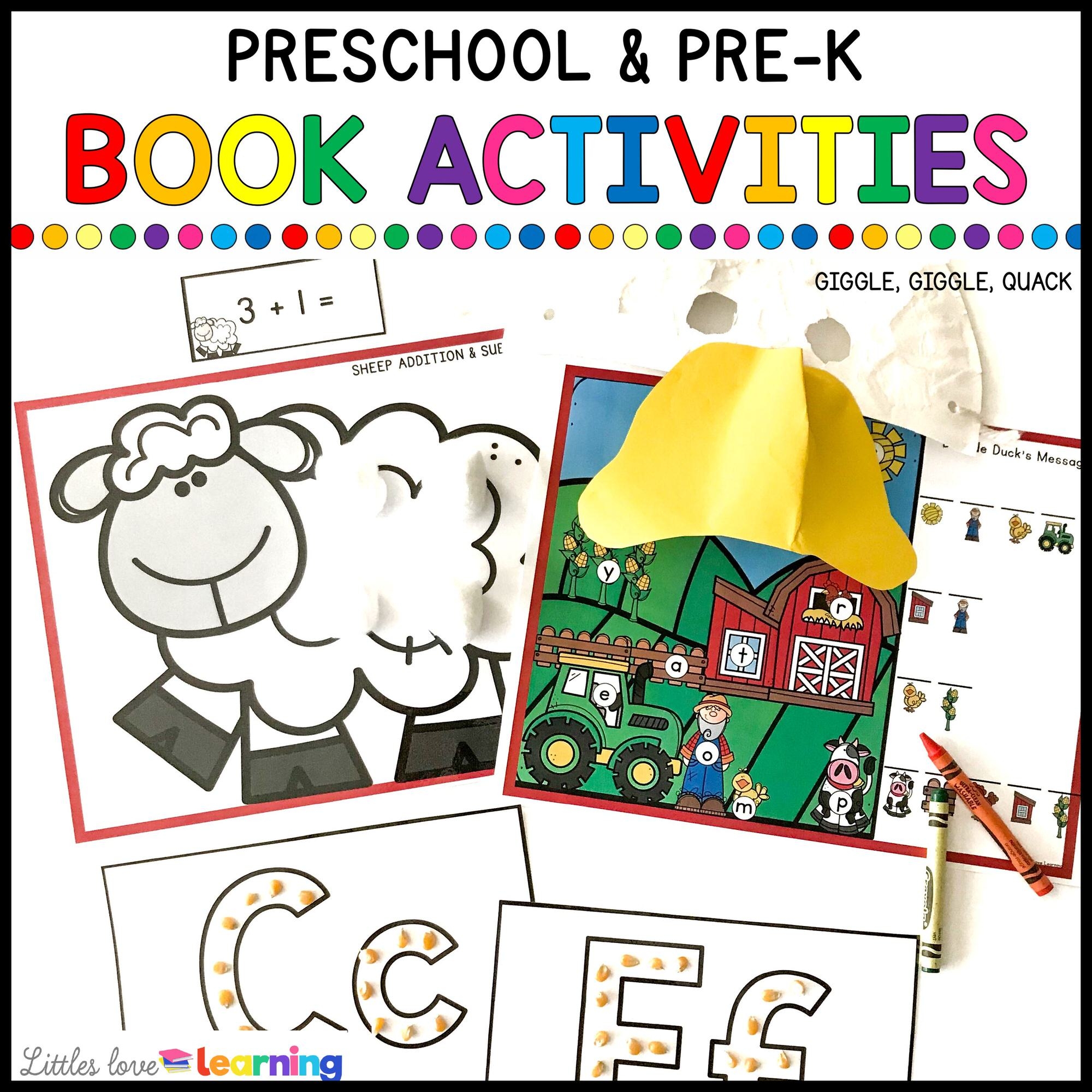 Giggle Giggle Quack Farm Themed Activities For Preschool And Pre K Giggle Giggle Quack Farm Themed Activities For Preschool And Pre K