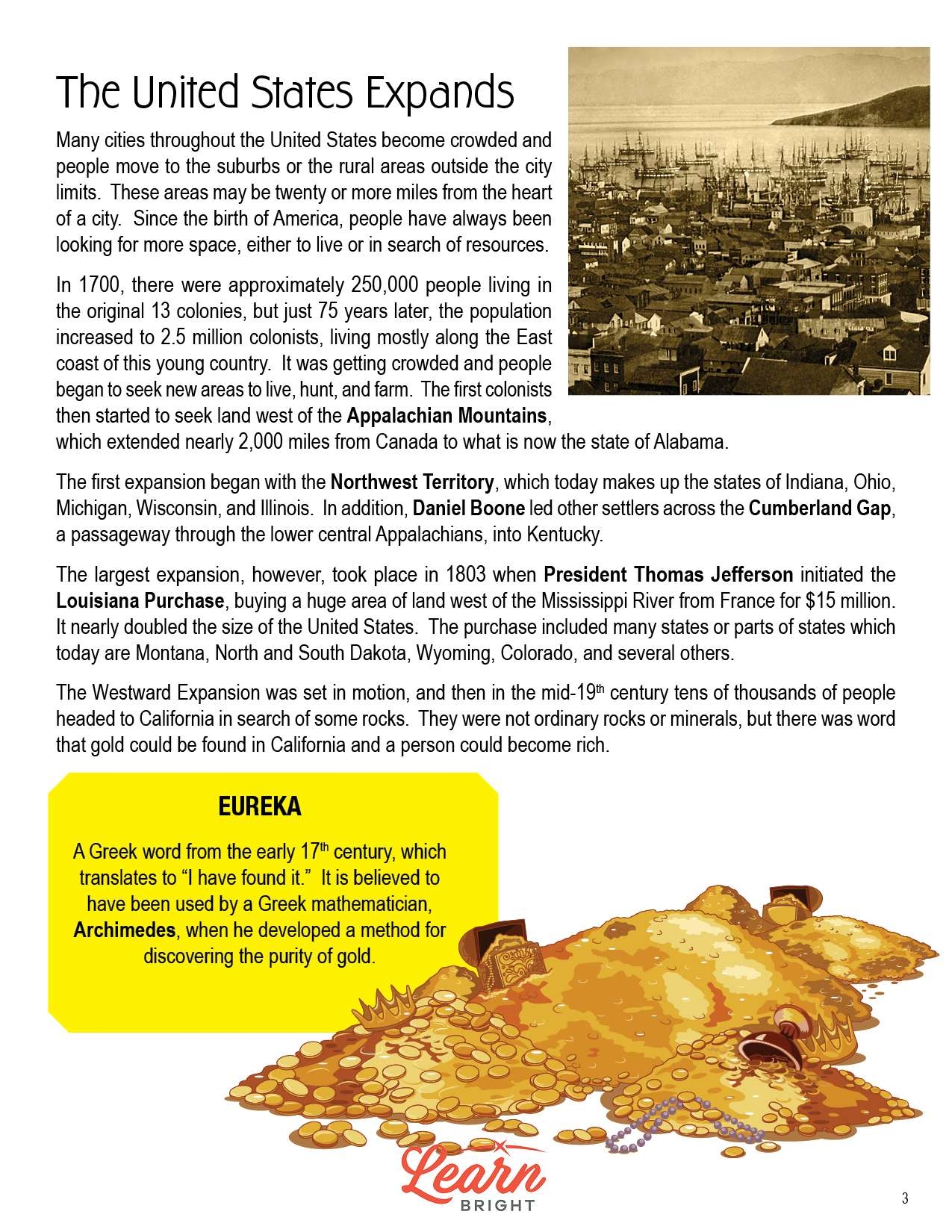 Gold Rush Free PDF Download Learn Bright