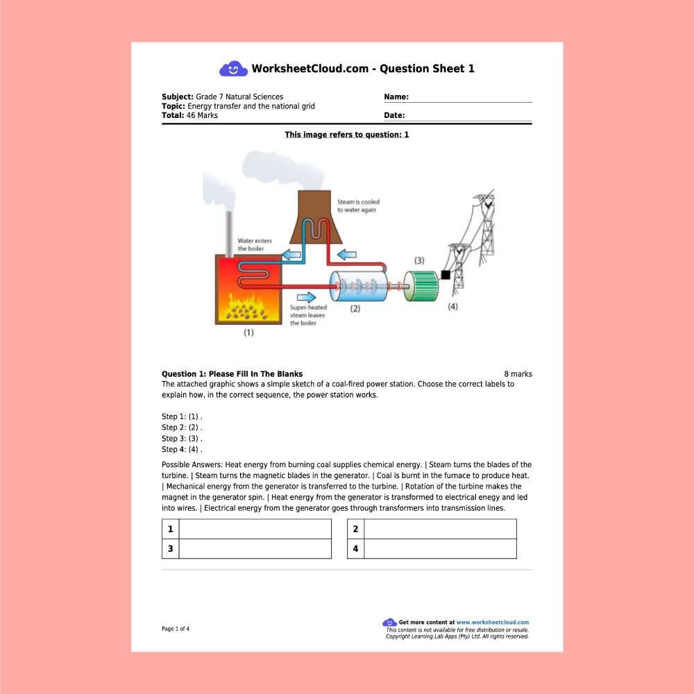 Free Science Grade 7 Worksheets Pdf