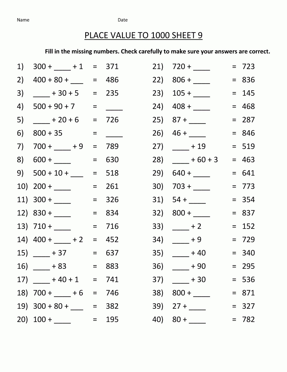 Grade 9 Math Worksheets Printable Free Learning Printable