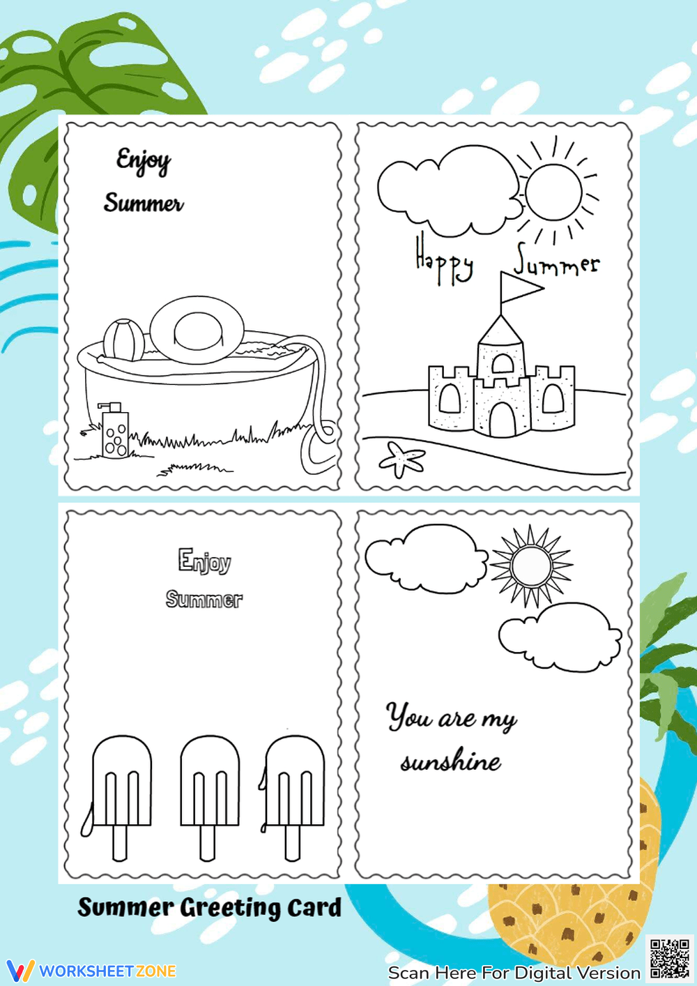 Greeting Cards Worksheets 2025