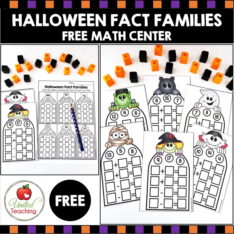 Printable Fact Family Worksheets First Grade Printable Fact Family Worksheets First Grade