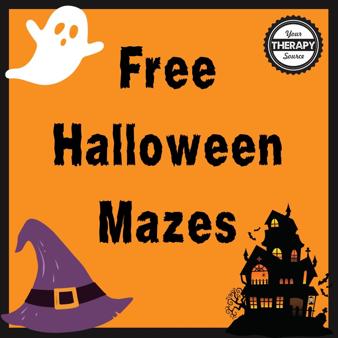 Halloween Maze Worksheet Navigate The Spooky Fun Your Therapy Source Halloween Maze Worksheet Navigate The Spooky Fun Your Therapy Source