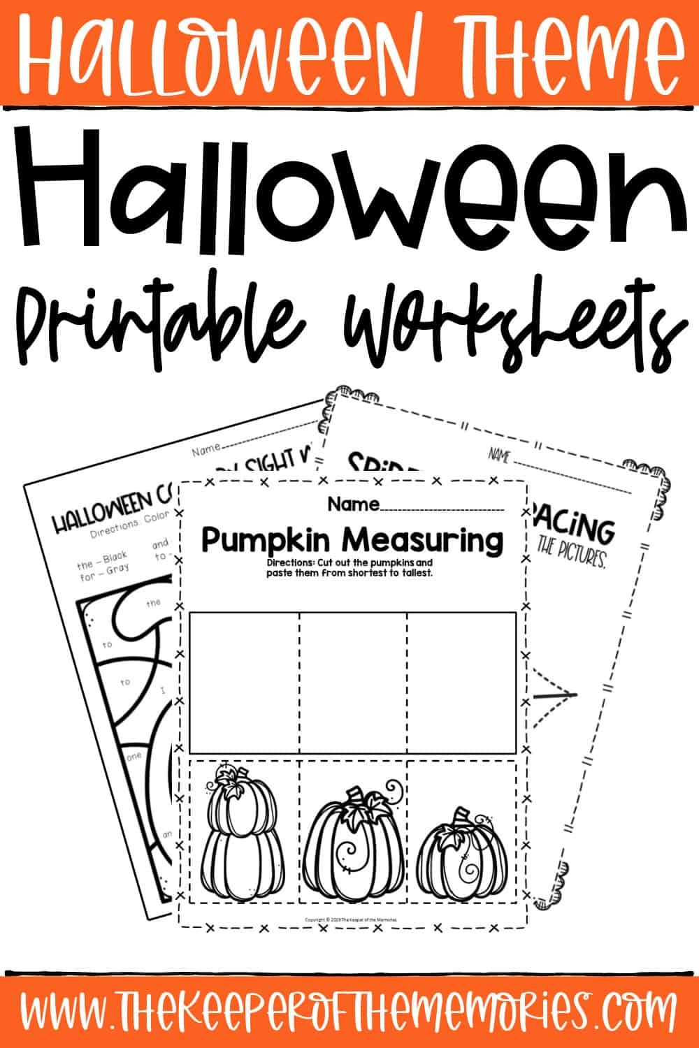 Free Printable Worksheets For Halloween Free Printable Worksheets For Halloween