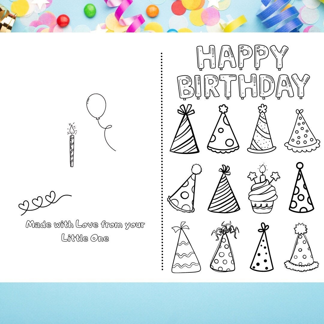Free Preschool Birthday Printables Free Preschool Birthday Printables