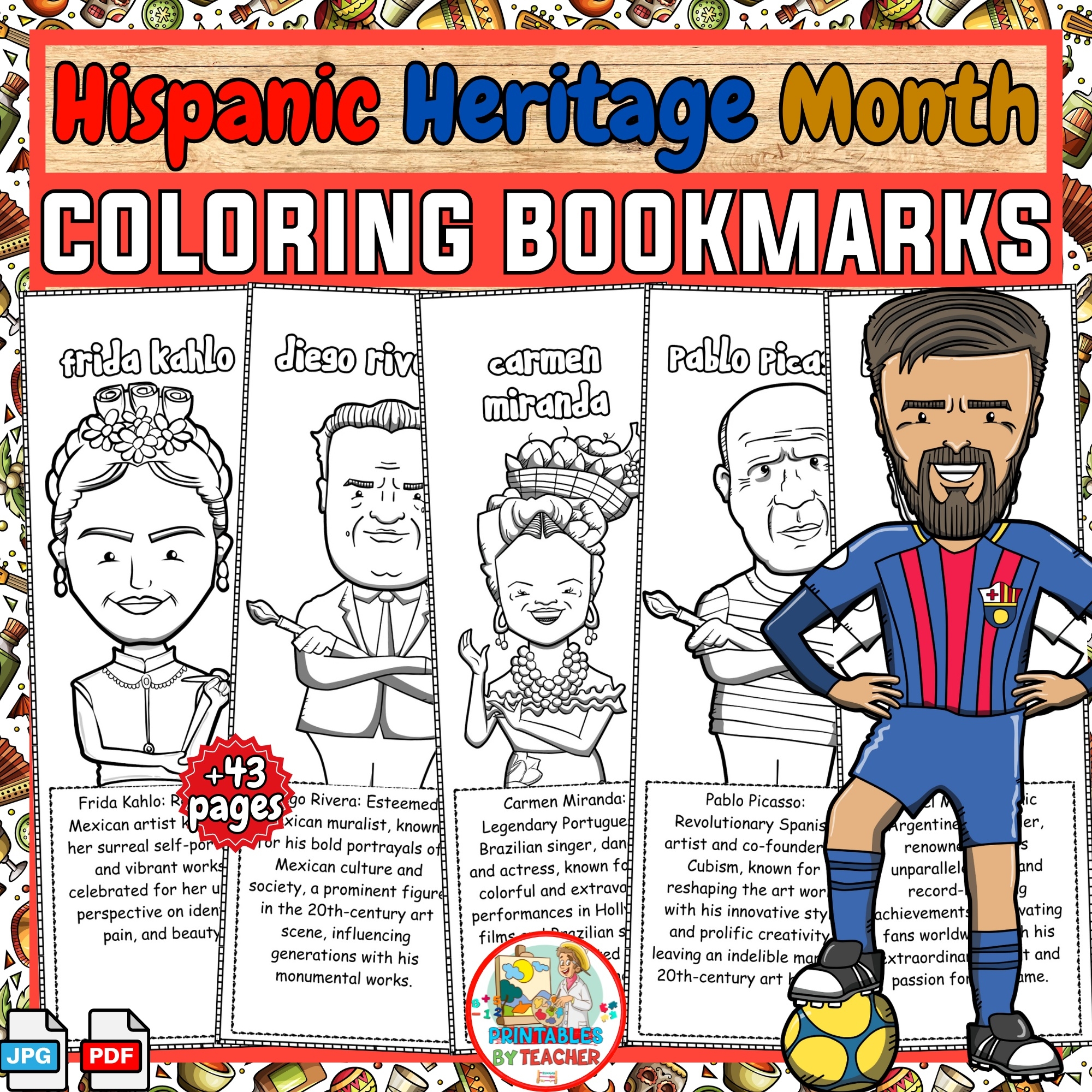 Free Printable Hispanic Heritage Month Worksheets