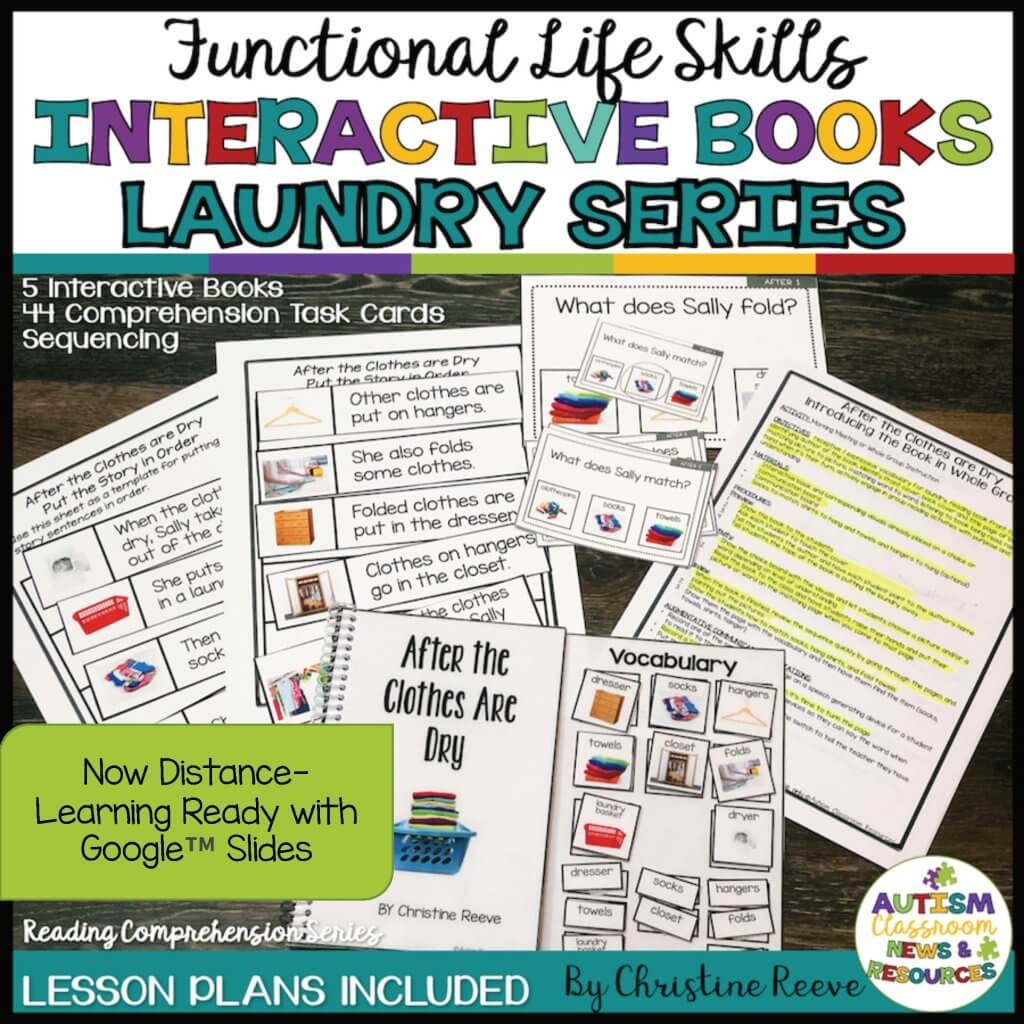 How To Build Reading Comprehension With An Autism Life Skills Focus Autism Classroom Resources How To Build Reading Comprehension With An Autism Life Skills Focus Autism Classroom Resources