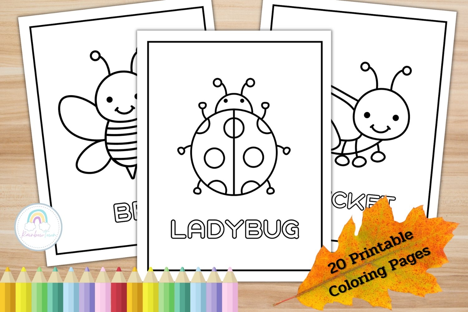 Insects Coloring Pages For Kids PDF Printable Insects Coloring Pages For Kids PDF Printable