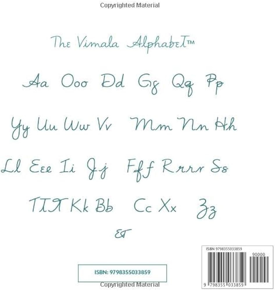 Introduction To The Letters Featuring The Vimala Alphabet Form In Handwriting Govorko Susan Amazon au Books Introduction To The Letters Featuring The Vimala Alphabet Form In Handwriting Govorko Susan Amazon au Books