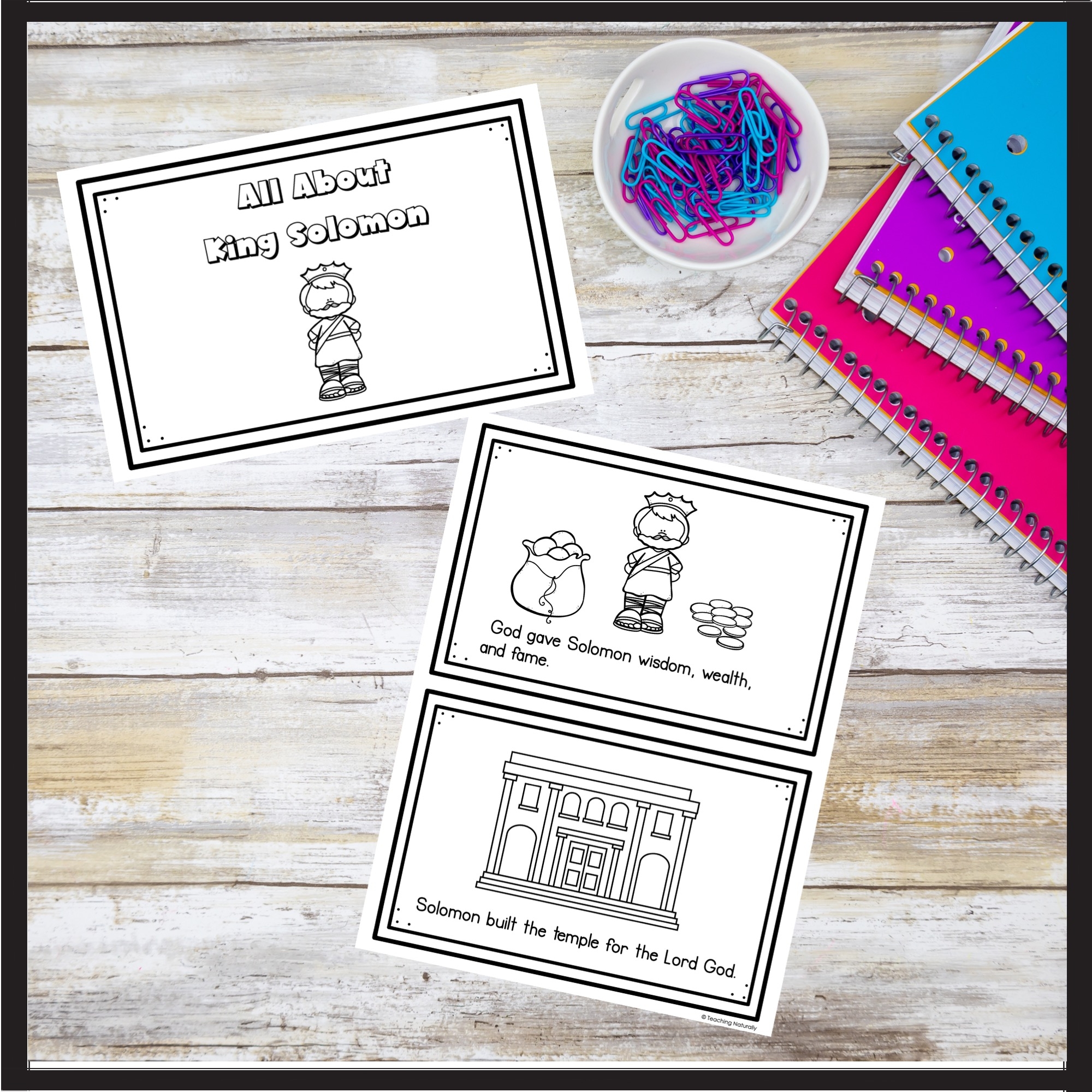 Free Printable Solomon Worksheets