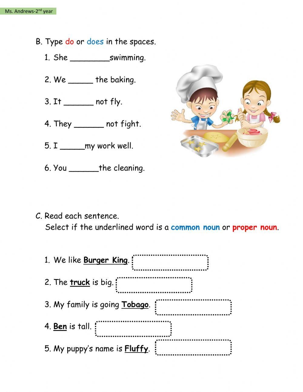 Language Arts Revision 4 Worksheet Live Worksheets Worksheets Library