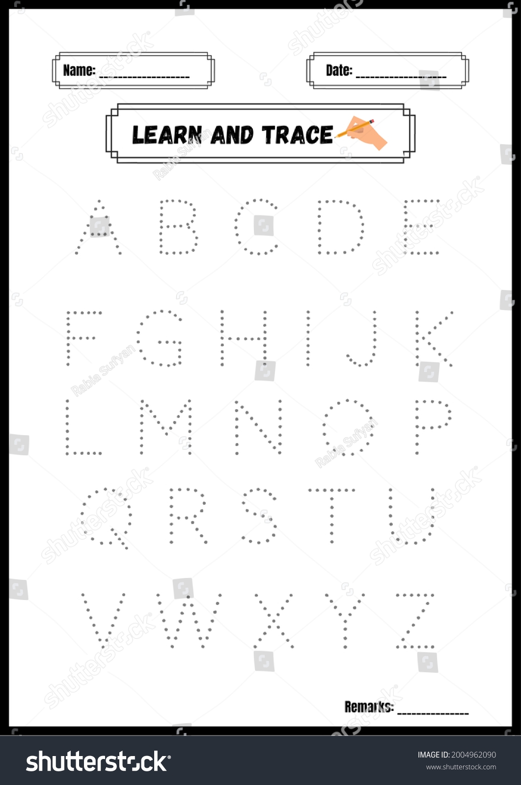 Montessori Alphabet Worksheets Montessori Alphabet Worksheets
