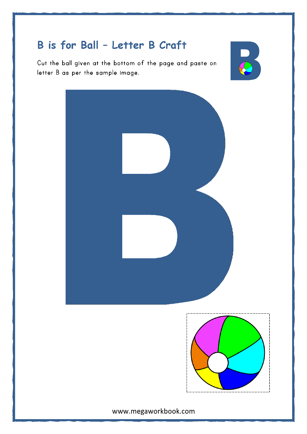 Letter B Worksheets Letter B Worksheets For Preschoolers 