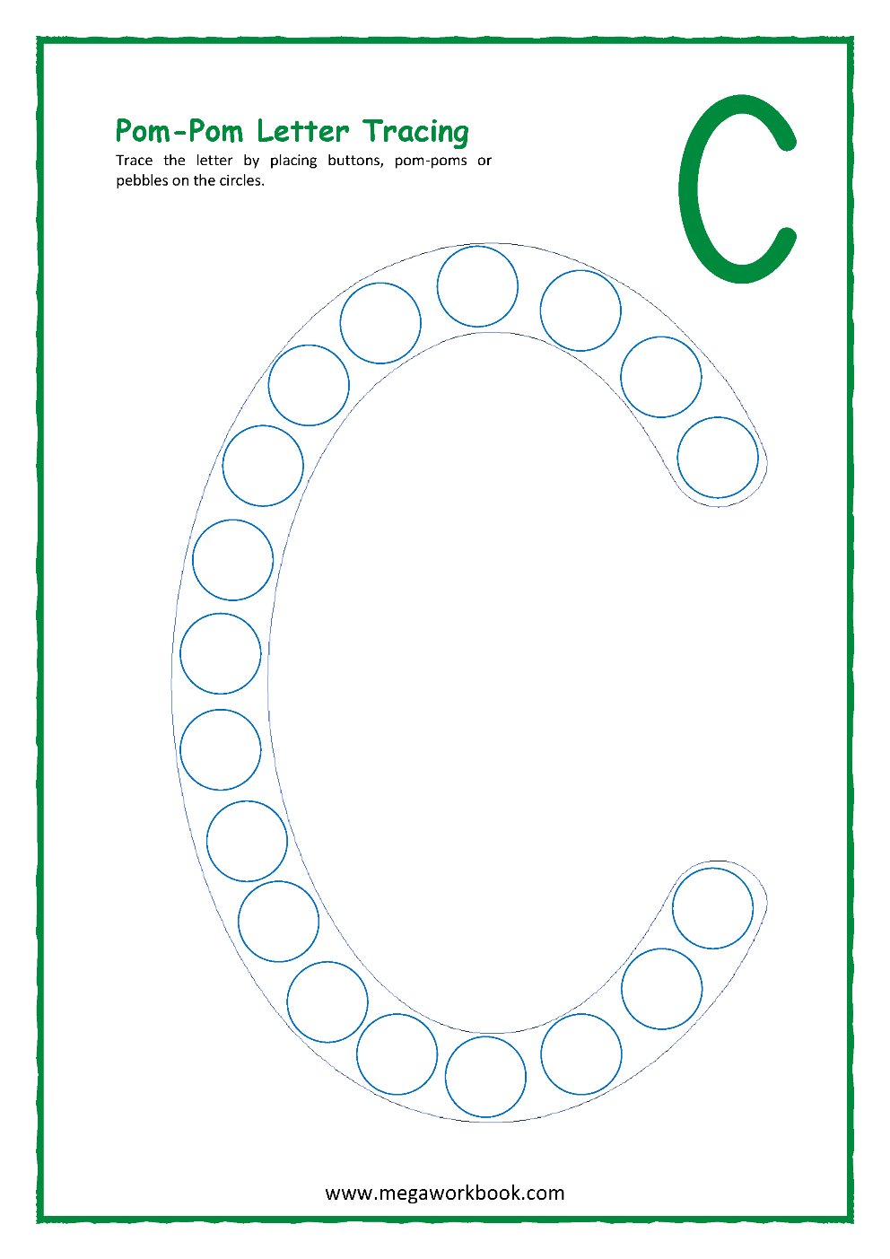 Letter C Worksheets Printable