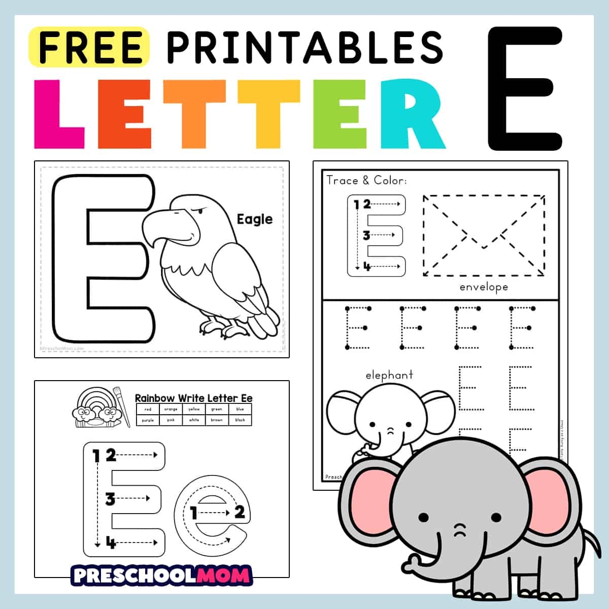 Preschool Packet Printable Preschool Packet Printable
