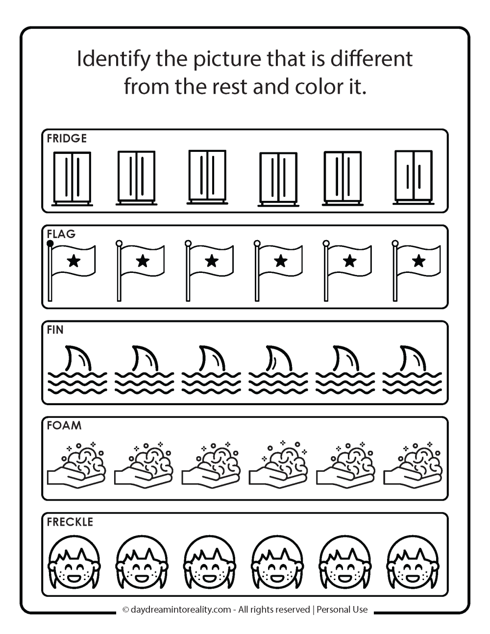 Letter F Worksheets 55 Free PDF Printables Daydream Into Reality
